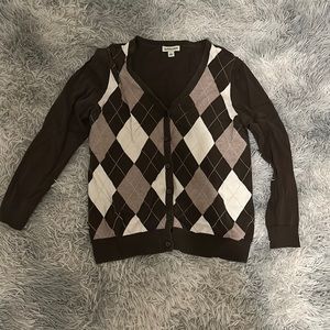 argyle sweater